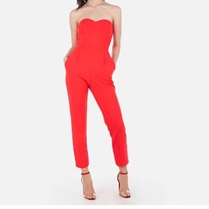 Red Express Jumpsuit (Tags on & Never Worn)